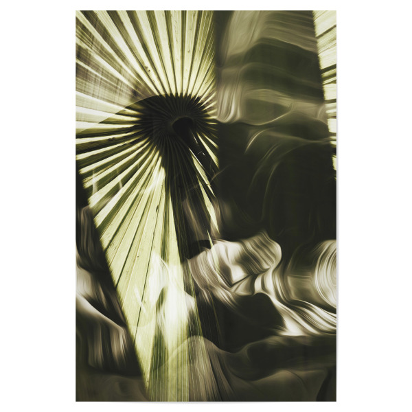 Poster "Green leaves II Tas" artboxONE - Natur,Floral,Abstrakt