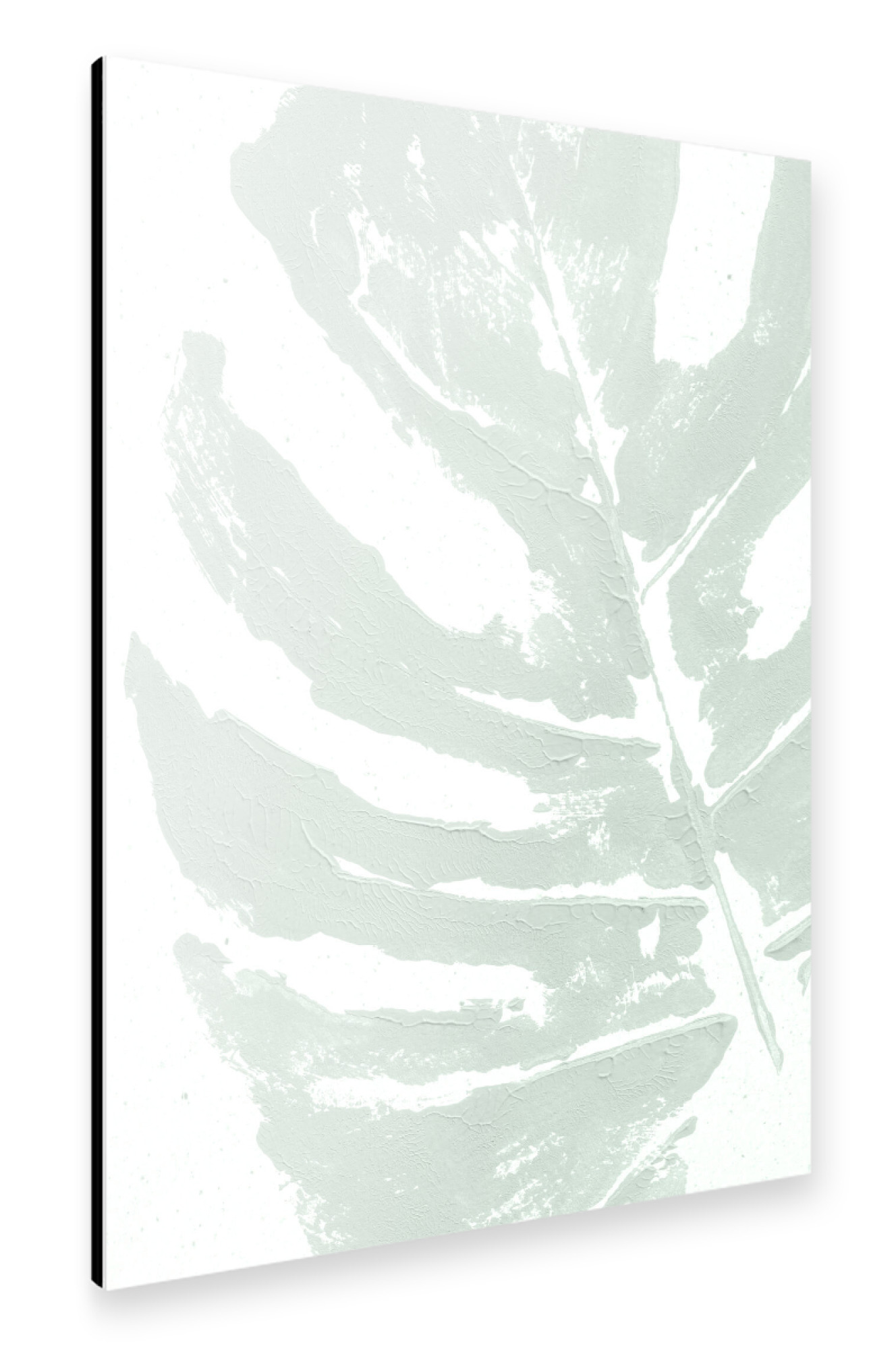 Alu-Dibond "Acryl Monstera - The Lovely" 75x50 cm artboxONE
