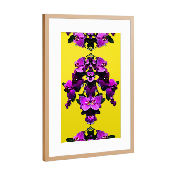 Poster mit Rahmen Kupfer "Summer of Love" artboxONE - Natur,Floral,Abstrakt