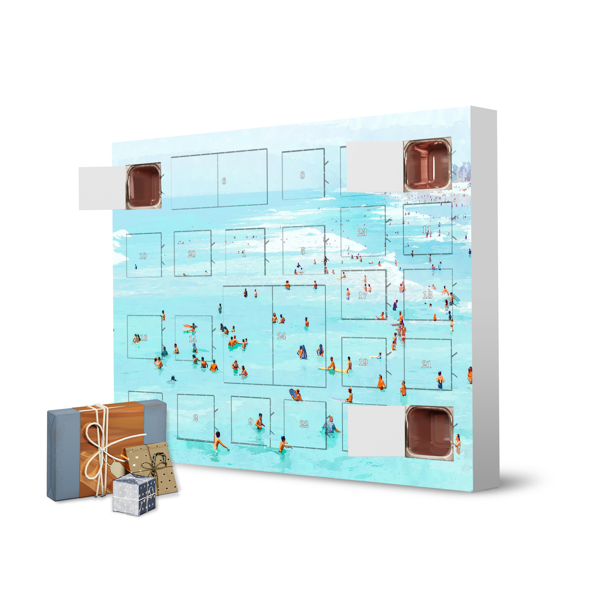 Adventskalender zum Selbstbefüllen Hot Summer Day artboxONE Adventskalender Natur