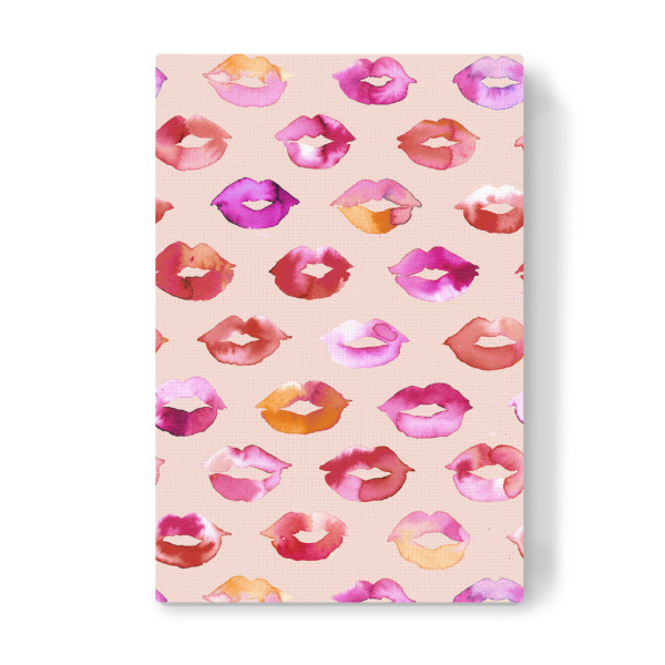 Leinwandbild "Sweet Pink Lips" artboxONE - Liebe,Fashion,Festivals
