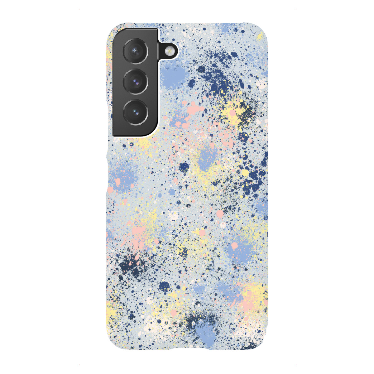 "Ink Dust Splatter Blue"für Samsung Galaxy - Premium-Case Handyhülle artboxONE