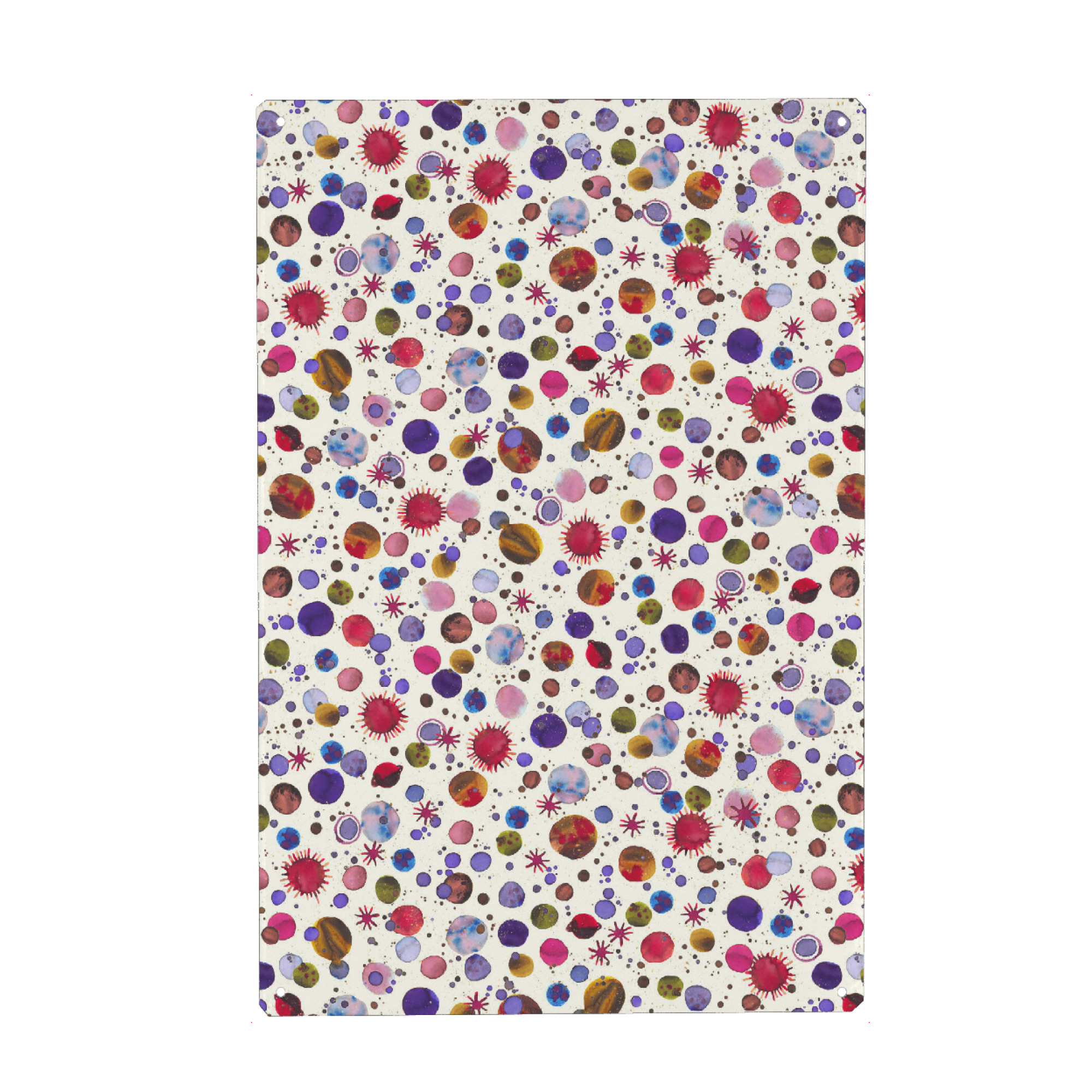 Metall Poster "Galaxy Planets Constellations" artboxONE - Für Kinder,Fiktion,Galaxy,Lustig