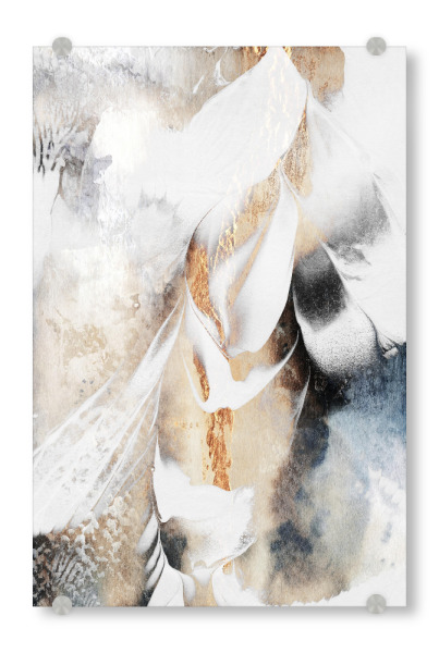 Acrylglasbild "Soothe Your Soul" artboxONE - Abstrakt - Abstract,Light,Bright,Paint,Painting,Flow,Fluid,Acrylic