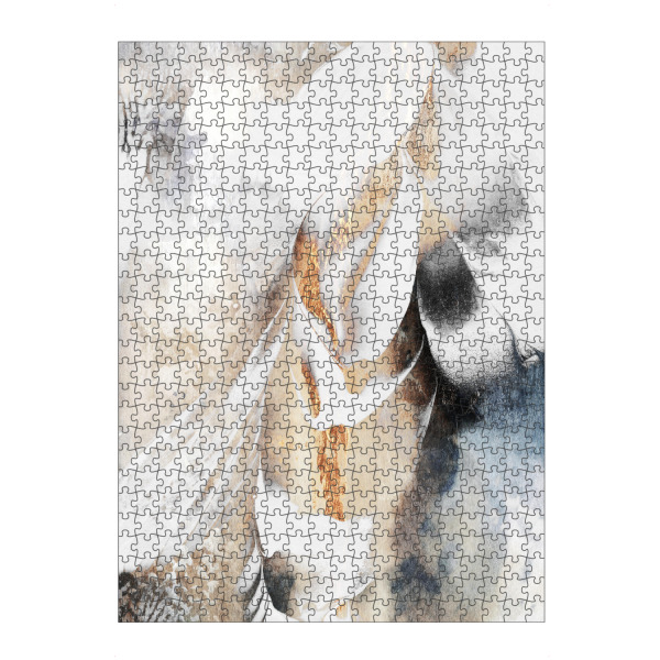 Puzzle Ravensburger "Soothe Your Soul" artboxONE - Abstrakt - Abstract,Light,Bright,Paint,Painting,Flow,Fluid,Acrylic - Bild abstract