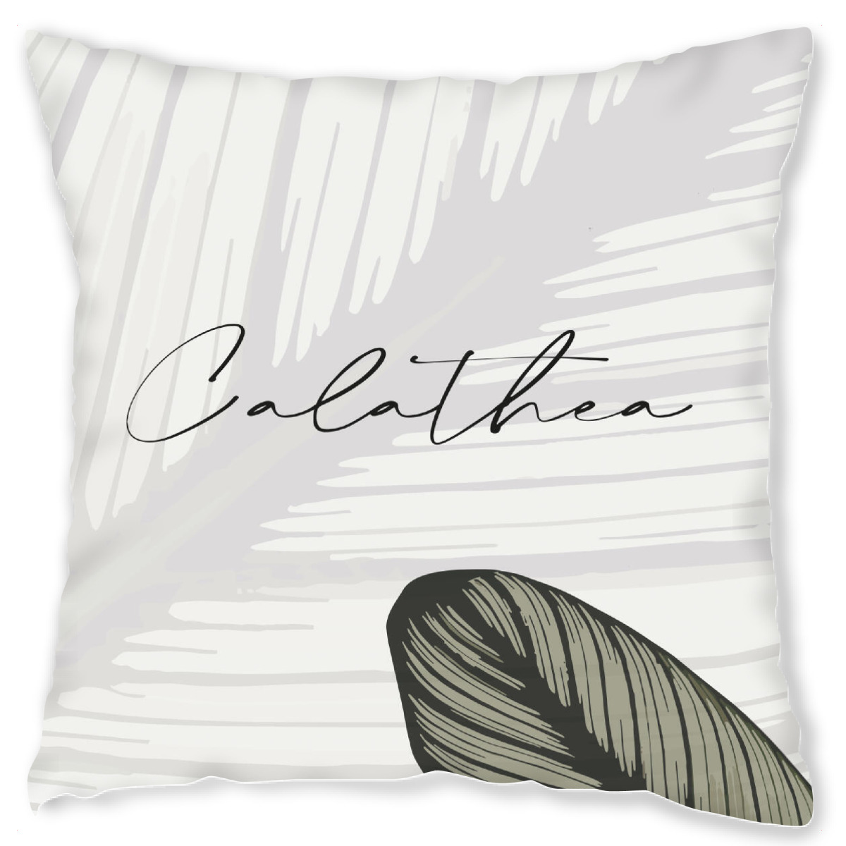Design-Kissen "Calathea Pflanzen" artboxONE - Typografie,Natur,Floral