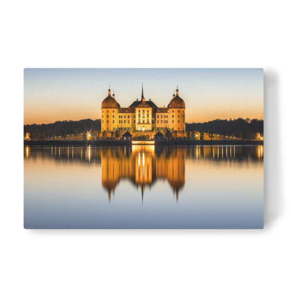 Leinwandbild "Schloss Moritzburg" artboxONE - Reise,Architektur,Städte / Dresden