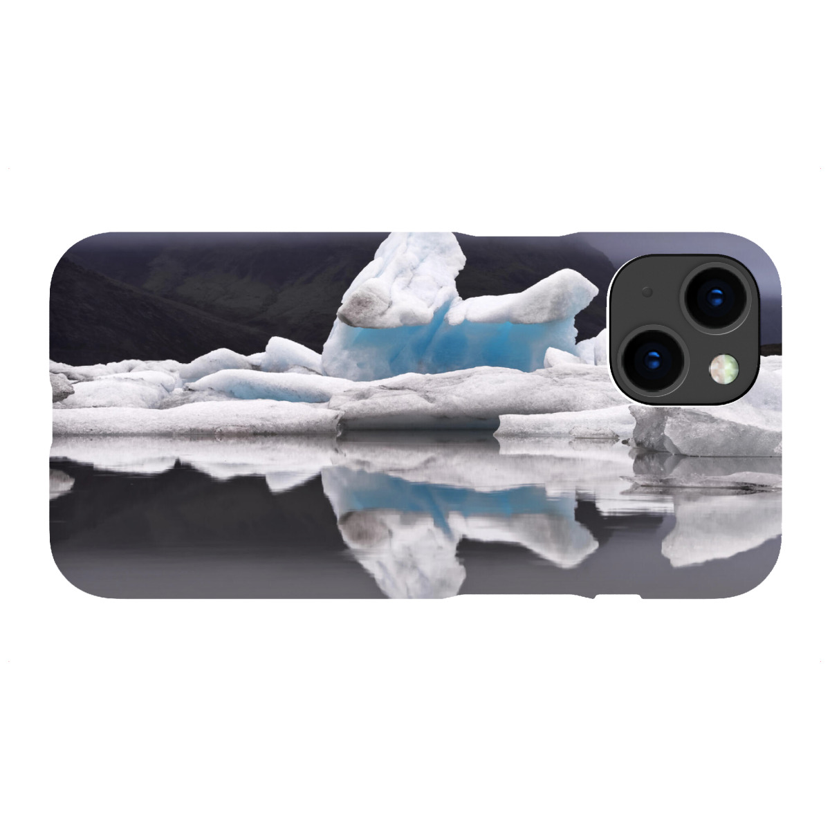 iPhone "Eisformation mit Spiegelung" Premium-Case Handyhülle artboxONE