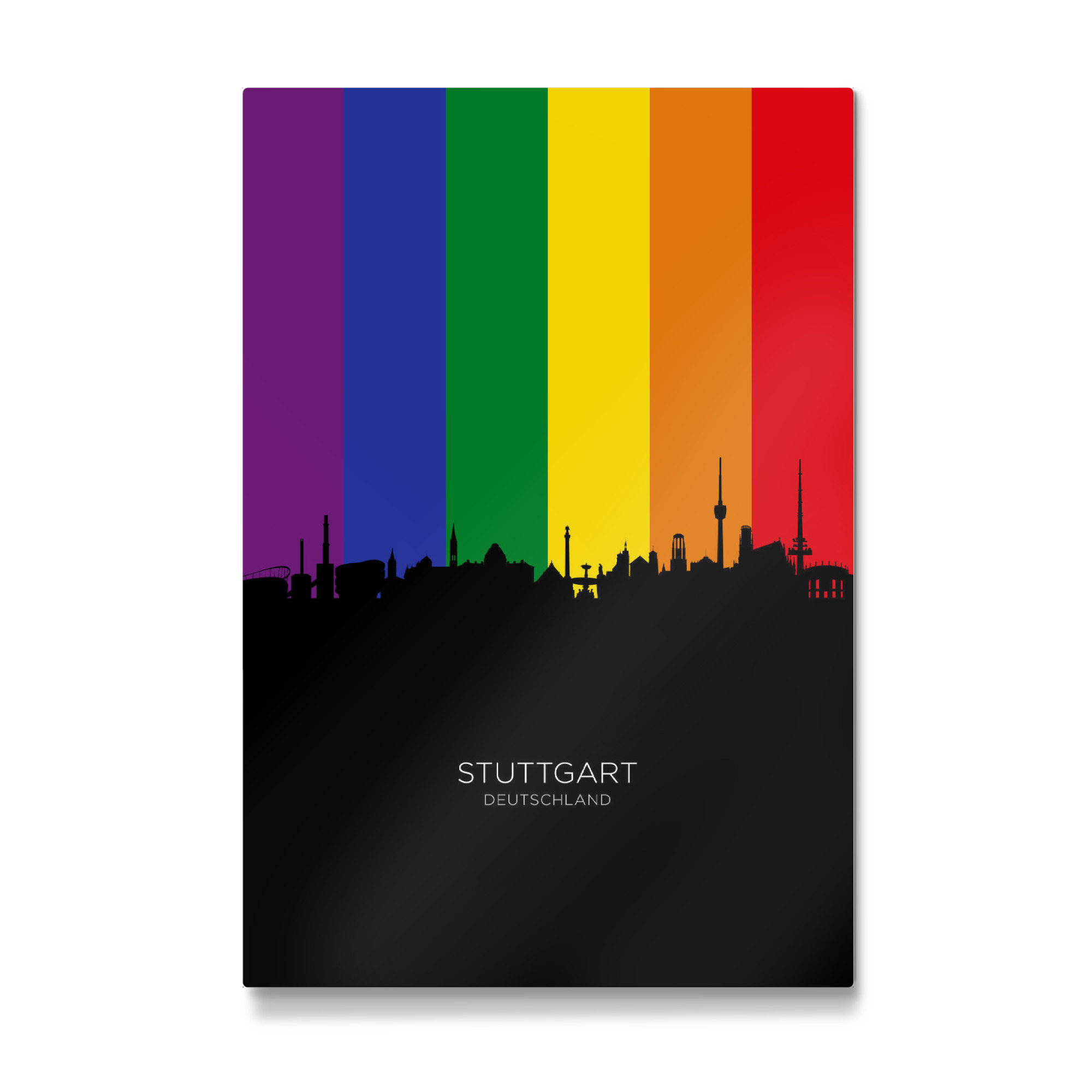 Galerie-Print "Stuttgart Germany Skyline Pride" 75x50 cm artboxONE