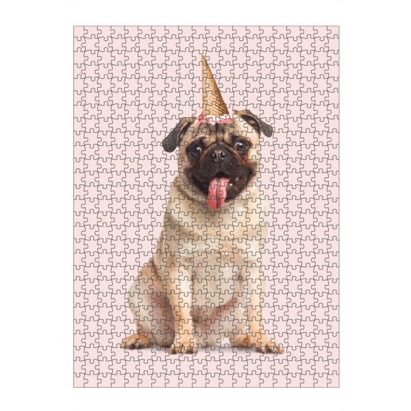 Puzzle Ravensburger "PUGICORN" artboxONE - Für Kinder,Tiere,Essen & Trinken,Lustig