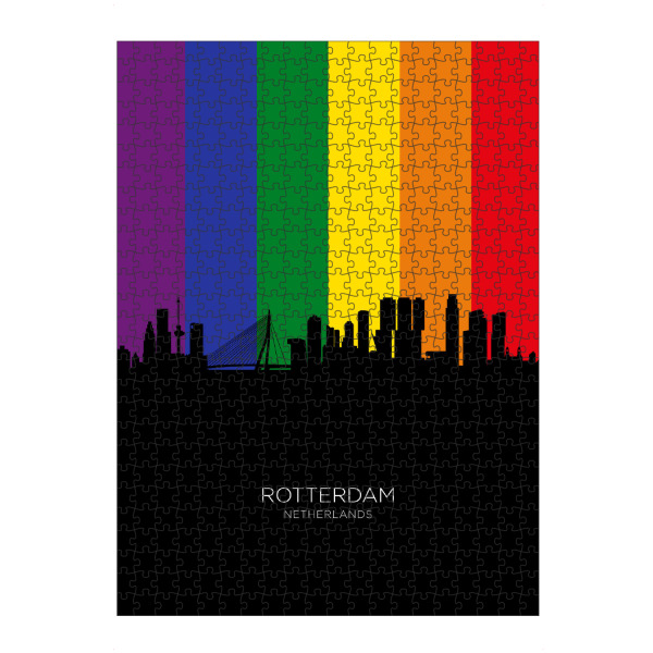 artboxONE Puzzle "Rotterdam Skyline Pride" artboxONE - Städte
