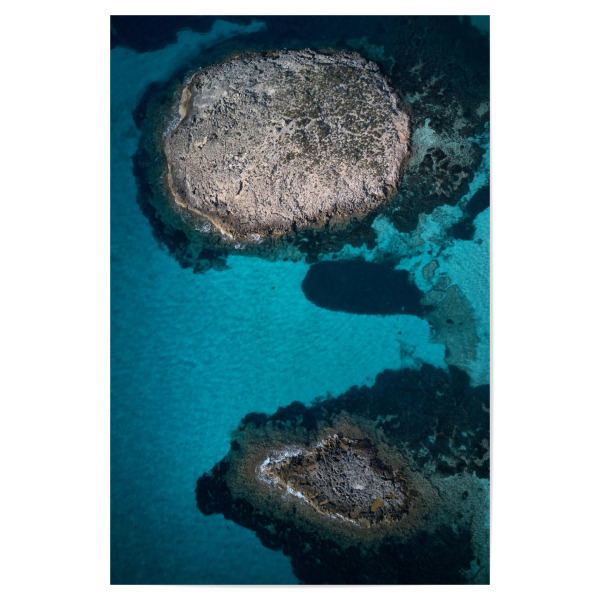 Poster 30x20 cm "Las Islas" artboxONE - Reise / Strand und Meer