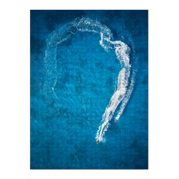 Puzzle Ravensburger "Water Race" artboxONE - Reise / Strand und Meer,Sport