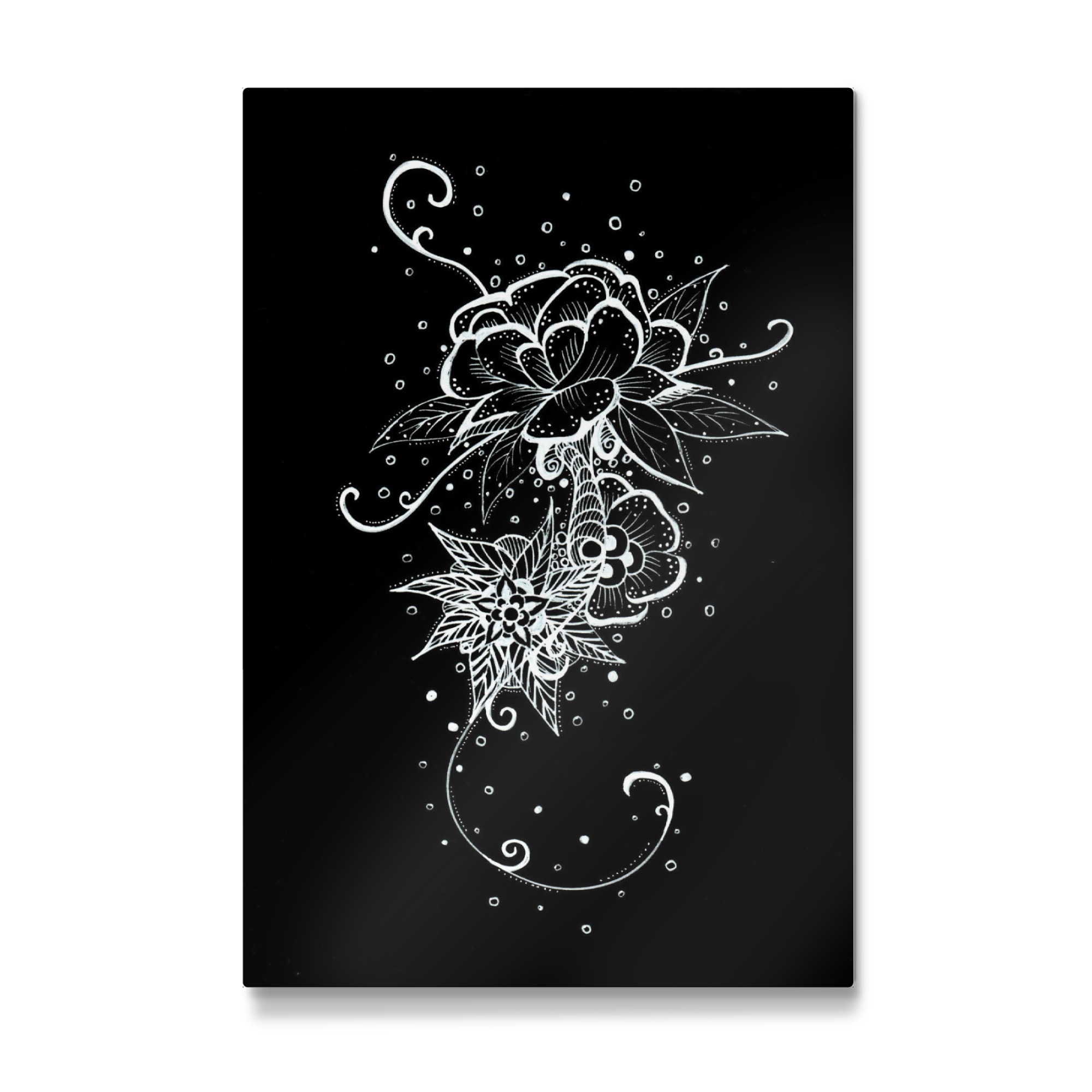 Galerie-Print "Abstract Rose Tattoo" 75x50 cm artboxONE