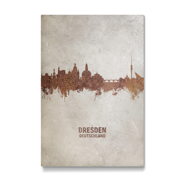 Galerie-Print "Dresden Germany Skyline Rust" 30x20 cm artboxONE