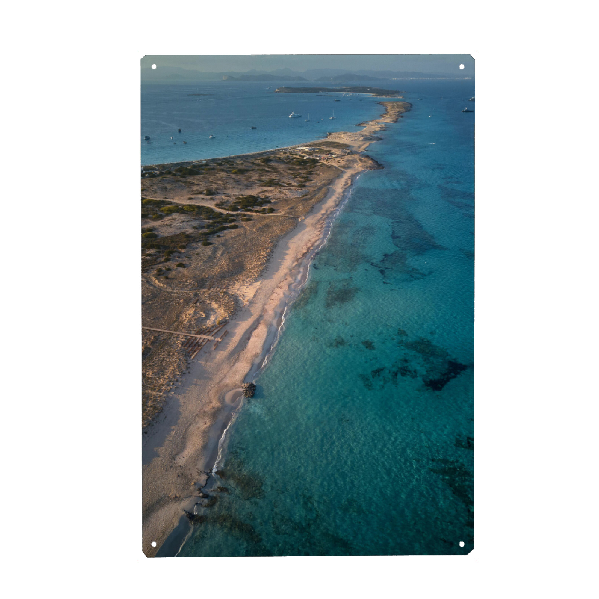 Holzbild "The Spit" artboxONE - Reise / Strand und Meer