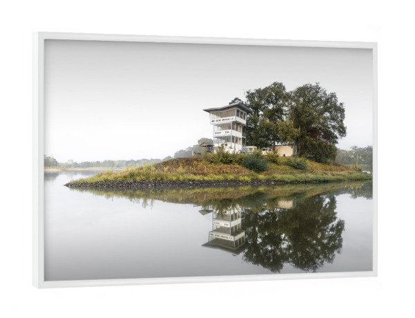 Poster mit weißem Rahmen "Dessau an der Elbe" artboxONE - Natur,Reise,Architektur,Reise / Strand und Meer,Städte / Dresden