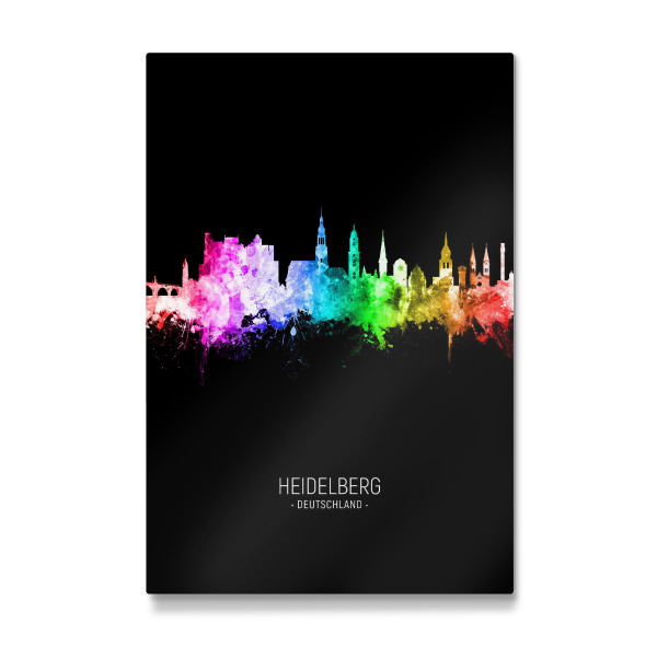 Galerie-Print "Heidelberg Skyline Colour Black" 30x20 cm artboxONE