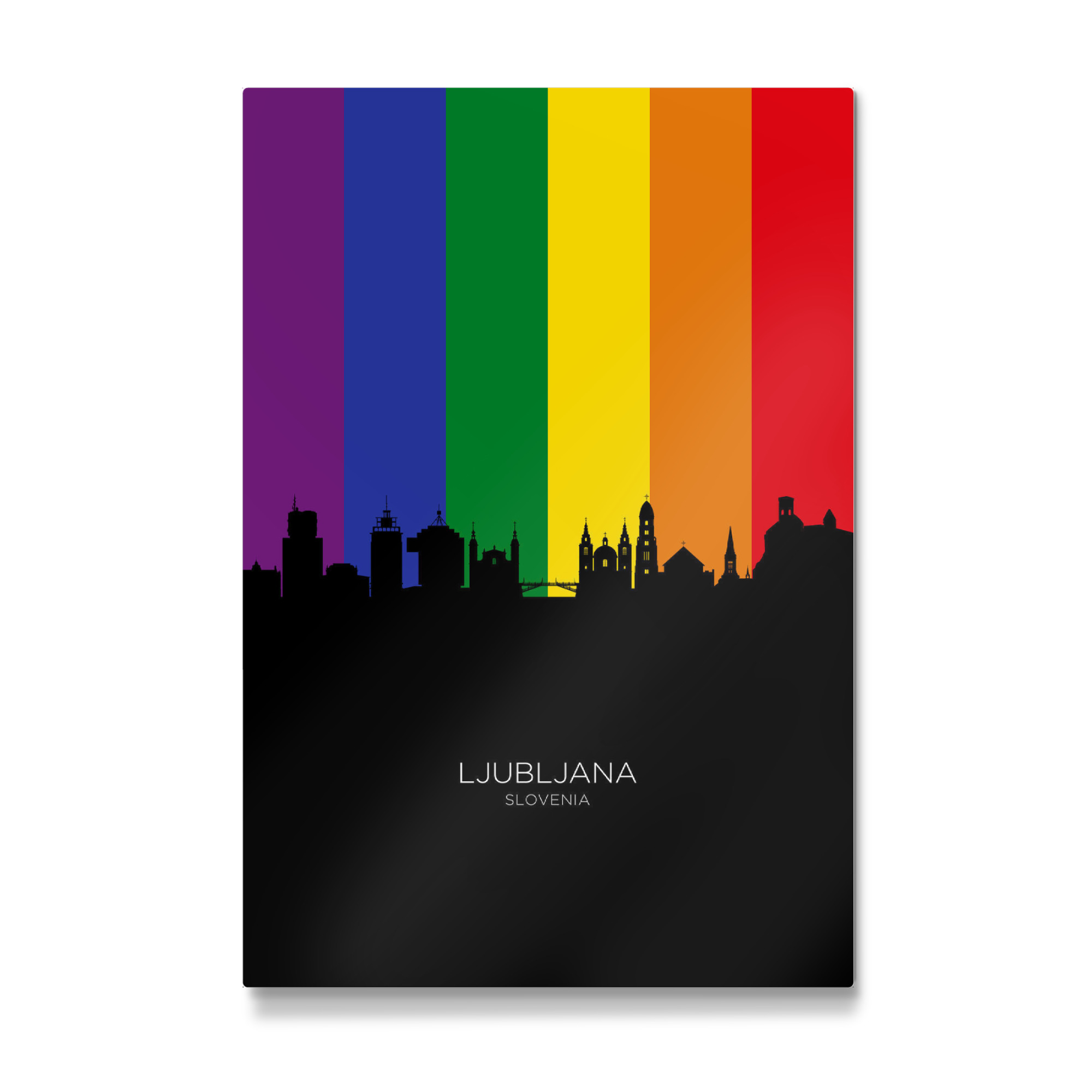 Galerie-Print "Ljubljana Slovenia Skyline Pride" 75x50 cm artboxONE