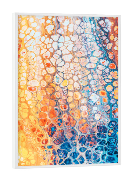 Poster mit weißem Rahmen "The Bright Side" artboxONE - Abstrakt