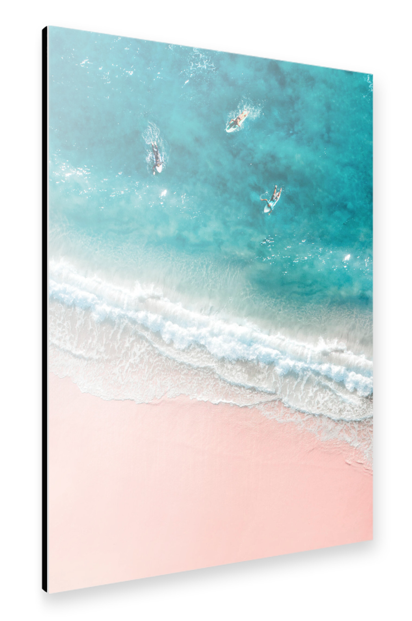 Alu-Dibond "Summer Beach Time" 75x50 cm artboxONE
