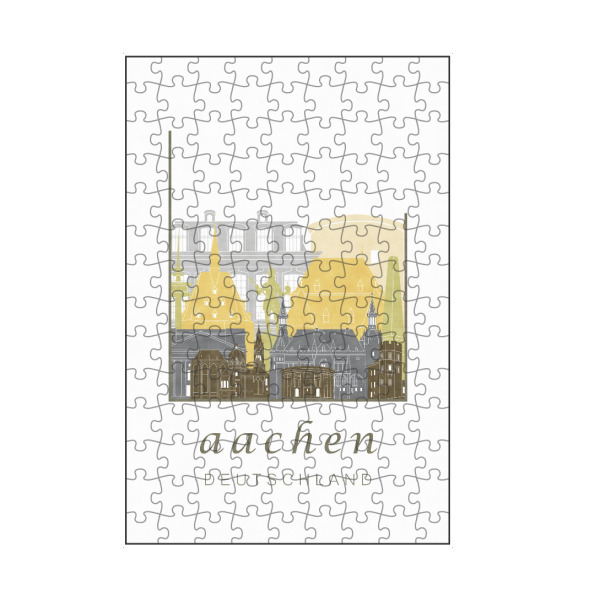 artboxONE Puzzle "Aachen skyline desert" artboxONE - Städte,Architektur