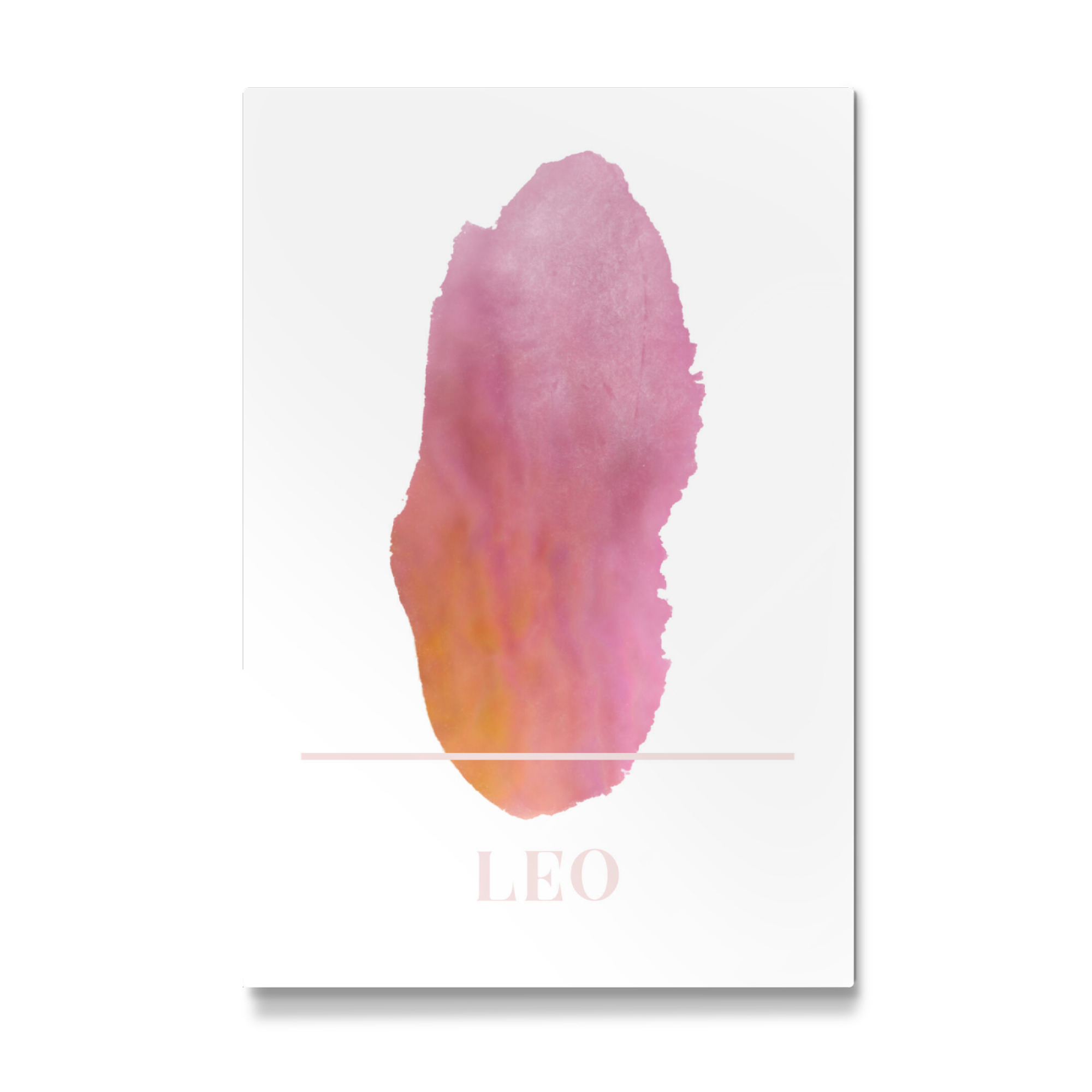 Galerie-Print "Agate Zodiac Sign - Leo" 75x50 cm artboxONE