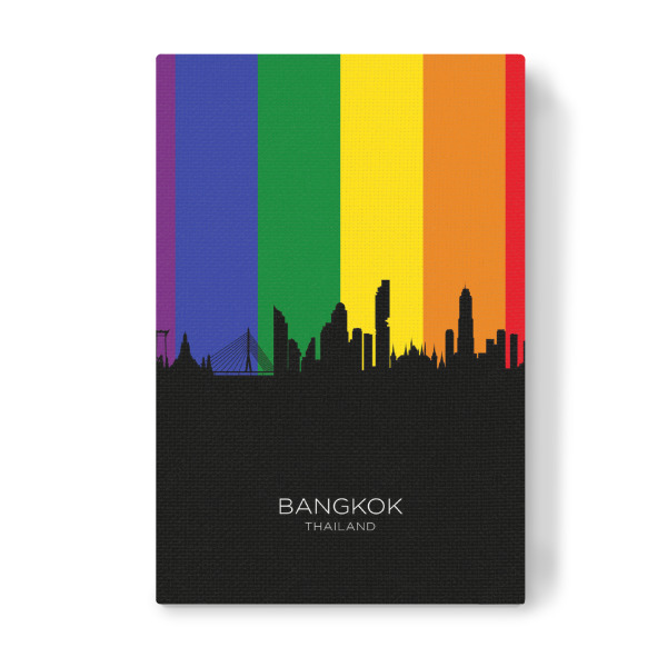 Leinwandbild "Bangkok Thailand Skyline Pride" artboxONE - Städte