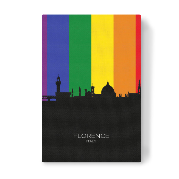 Leinwandbild "Florence Italy Skyline Pride" artboxONE - Städte