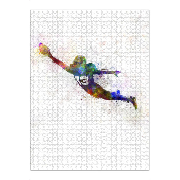 Puzzle Ravensburger "American football players" artboxONE - Sport / Fußball