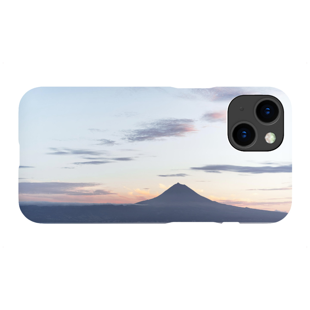 "Vulkan Pico im Abendlicht"für iPhone - Premium-Case Handyhülle artboxONE