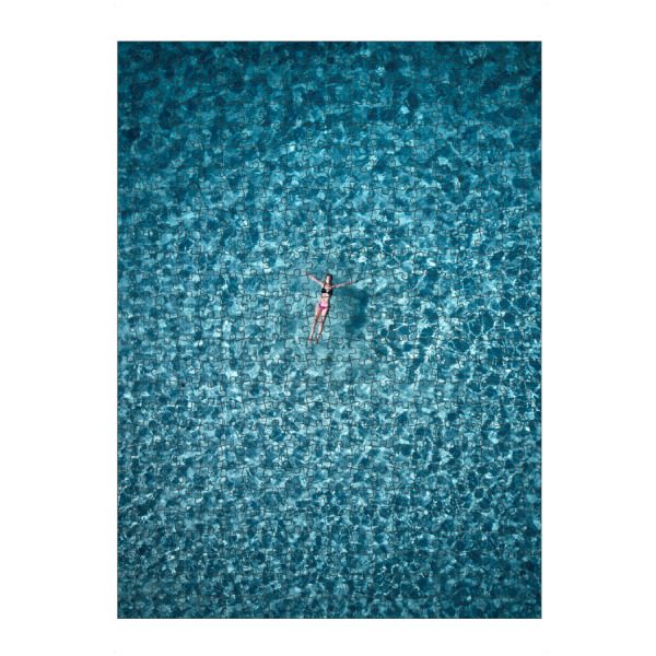 artboxONE Puzzle "Girl in the water" artboxONE - Reise / Strand und Meer