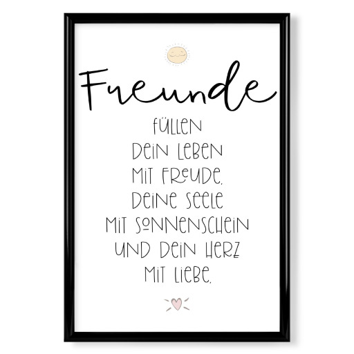 Freunde Sonnenschein Liebe