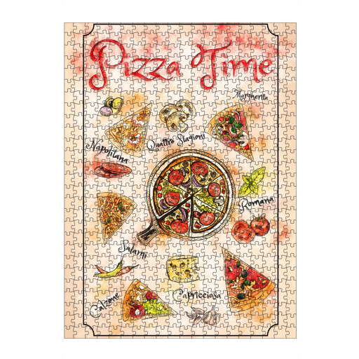 The Holy Pizza Als Puzzle Bei Artboxone Kaufen