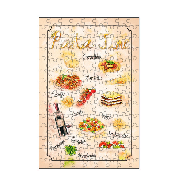 artboxONE Puzzle "Zeit für Pasta" artboxONE - Essen & Trinken