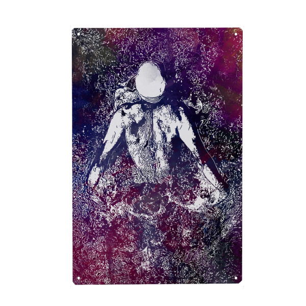 Metall Poster "Swimmer sport art" artboxONE - Sport - Swimmer,Swimming,Crawl,Dolphin,Player,Sport,Active,Swim,Pool,Underwater,Water,Olympic