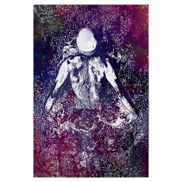 Poster "Swimmer sport art" artboxONE - Sport - Swimmer,Swimming,Crawl,Dolphin,Player,Sport,Active,Swim,Pool,Underwater,Water,Olympic