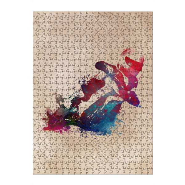 artboxONE Puzzle "Motocross sport art" artboxONE - Sport / Motorsport,Sport