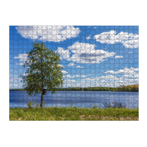 Puzzle Ravensburger "Sommer in Finnland" artboxONE - Natur,Reise / Länder