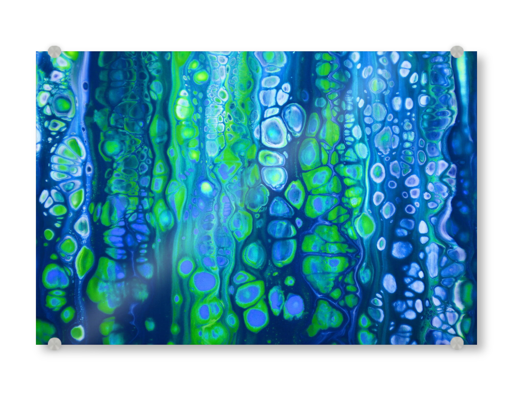 Acrylglasbild "TOXIC ALGAE" artboxONE - Abstrakt