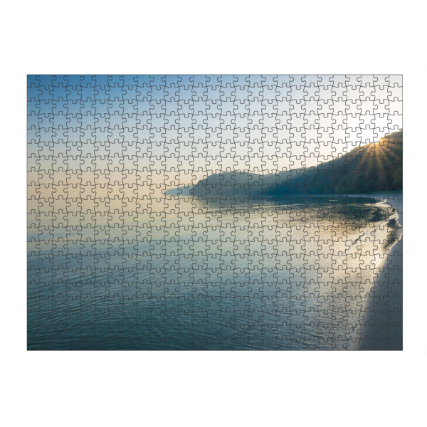 Puzzle Ravensburger "Sonnenaufgang am Strand" artboxONE - Natur