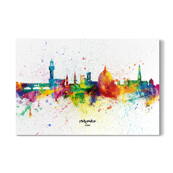 Galerie-Print "Florence Italy Skyline Splash" 30x20 cm artboxONE