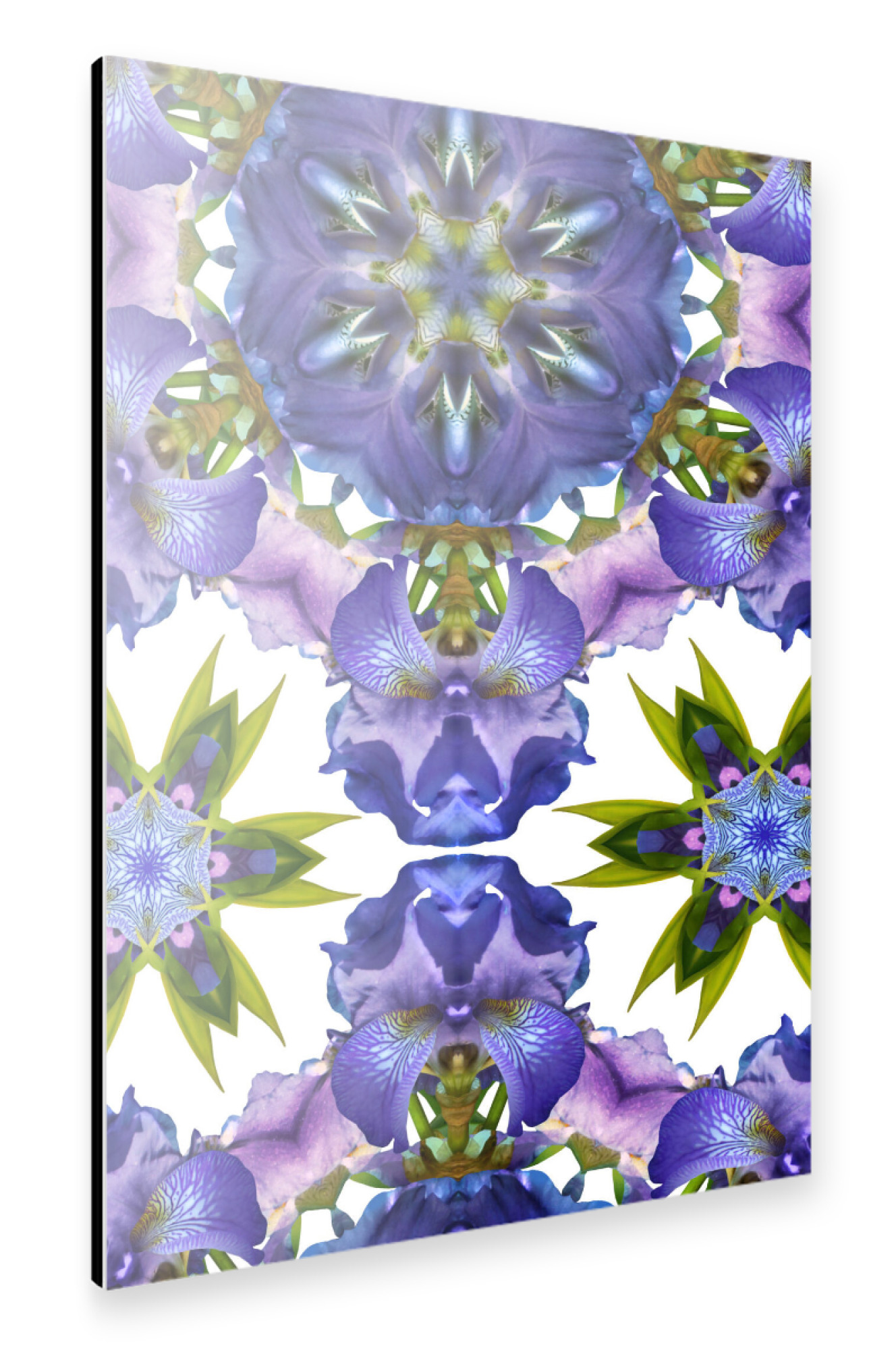 Alu-Dibond "Blumen-Ornament" 30x20 cm artboxONE
