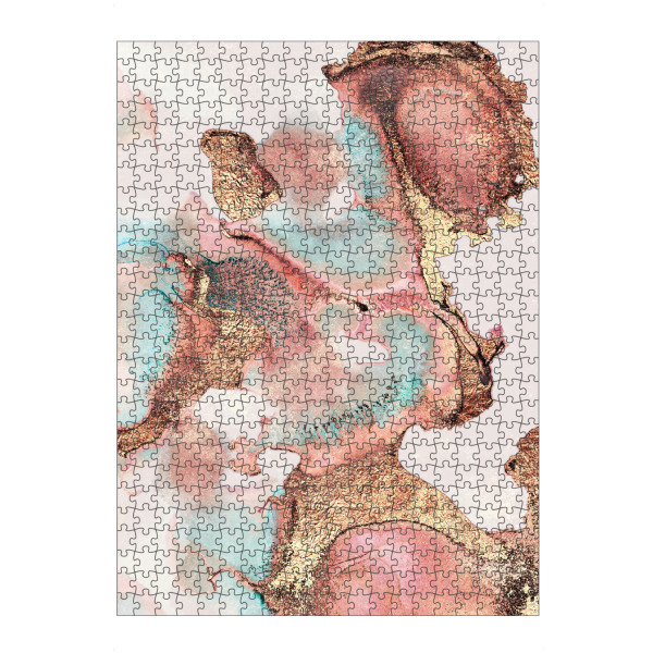 Puzzle Ravensburger "Pretty Ink" artboxONE - Abstrakt - Abstract,Ink,Alcohol ink,Flow,Fluid,Paint,Painting,Abstrakt,Bunt,Colorful,Kunst