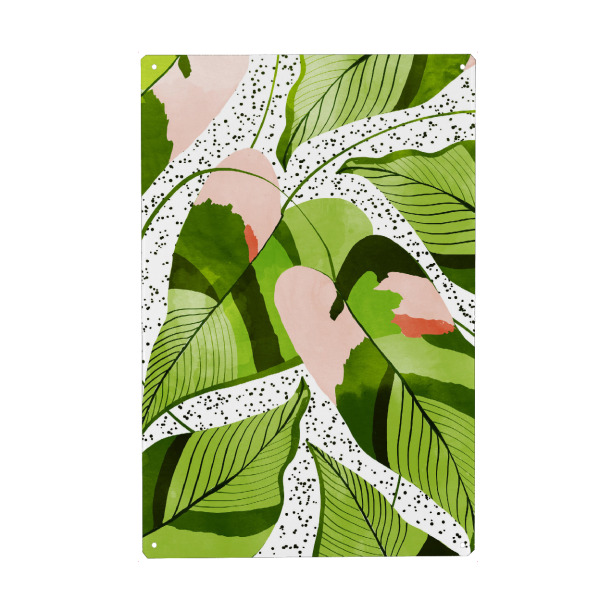 Holzbild "Blushing Leaves" artboxONE - Natur