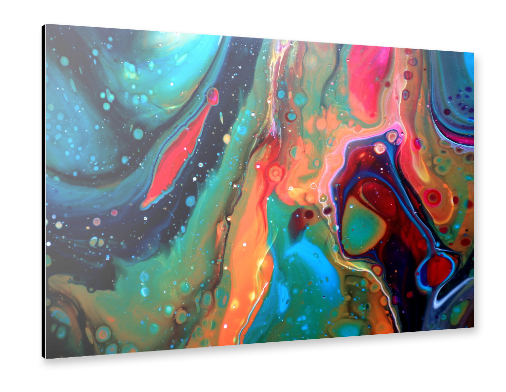 Alu-Dibond "GALAXY VIEW" 75x50 cm artboxONE