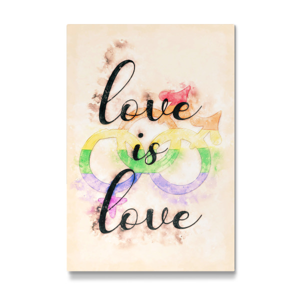 Galerie-Print "Liebe ist Liebe - Mann" 30x20 cm artboxONE