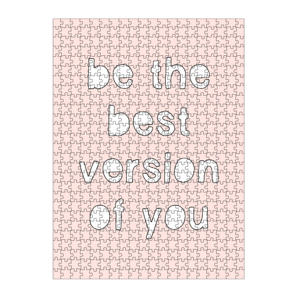 artboxONE Puzzle "The best version of you" artboxONE - Typografie