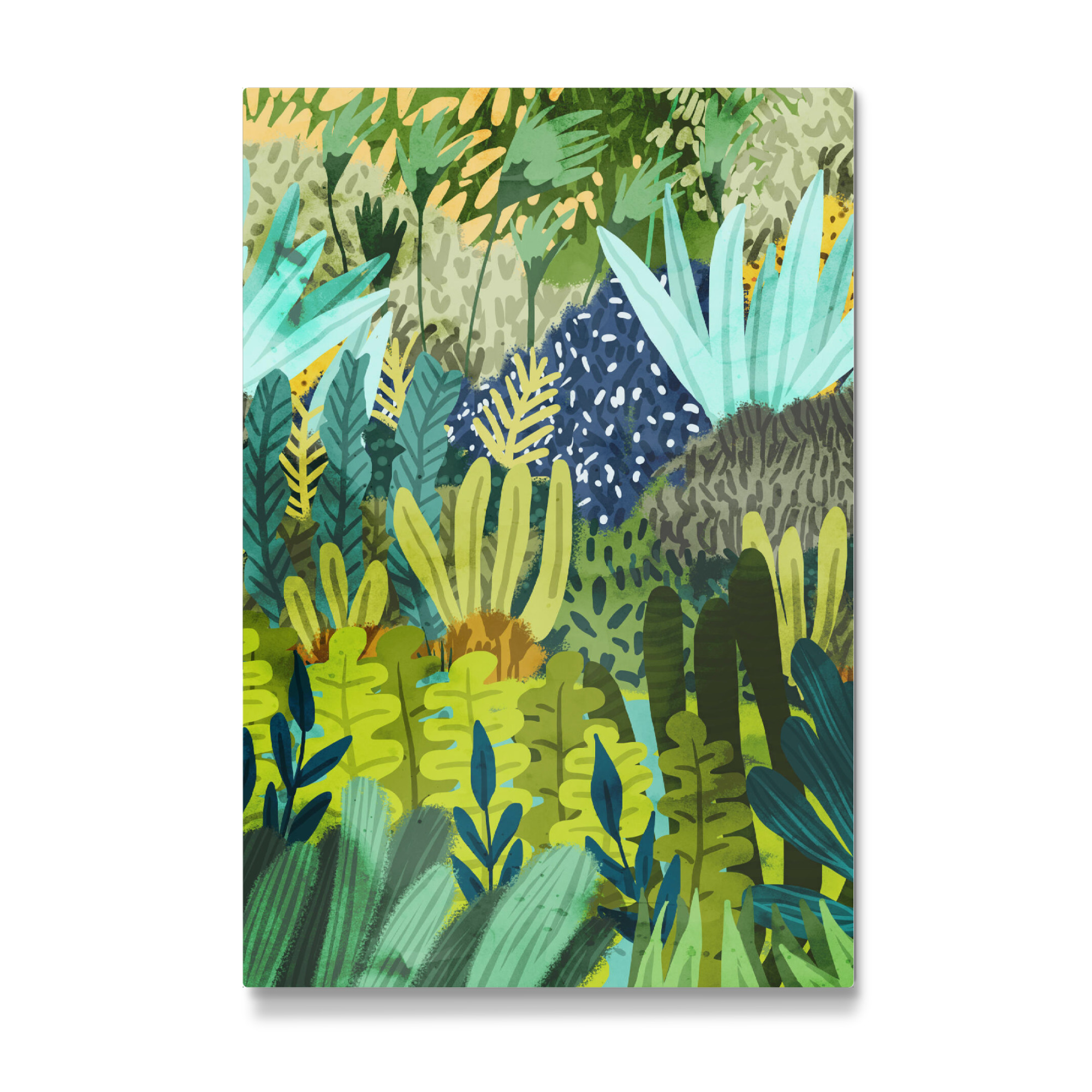 Galerie-Print "Wild Jungle Painting, Forest Dark" 30x20 cm artboxONE