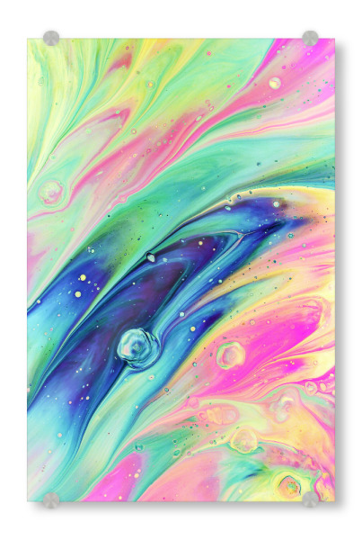 Acrylglasbild "Space" artboxONE - Abstrakt